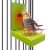 2-Pack Bird Heater for Cage Bird Warmer