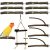 10 Pieces of Budgie perches – Wooden and Non-toxic