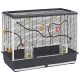 Large Cage for Budgies with modular Perch and Feeders