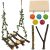 Wood Bird Swing Toy Pack for Budgies